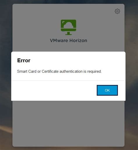 horizon view smart card authentication|Setting Up Smart Card Authentication .